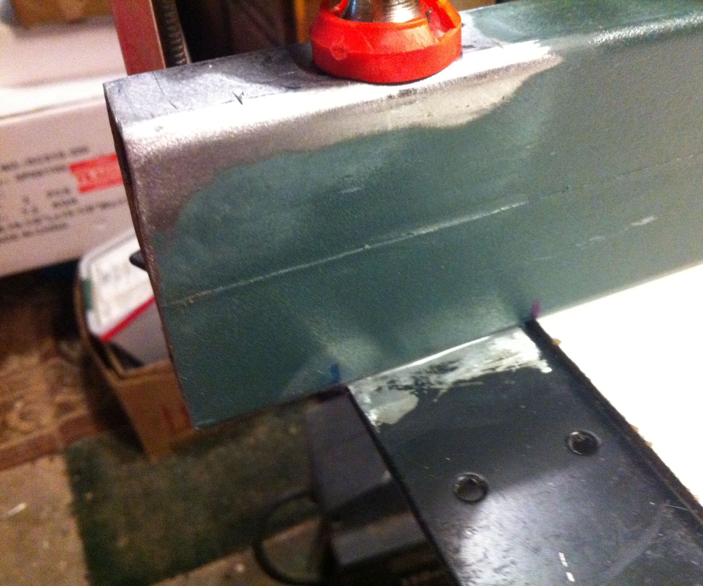 How to make a table rip fence w/ JB weld!