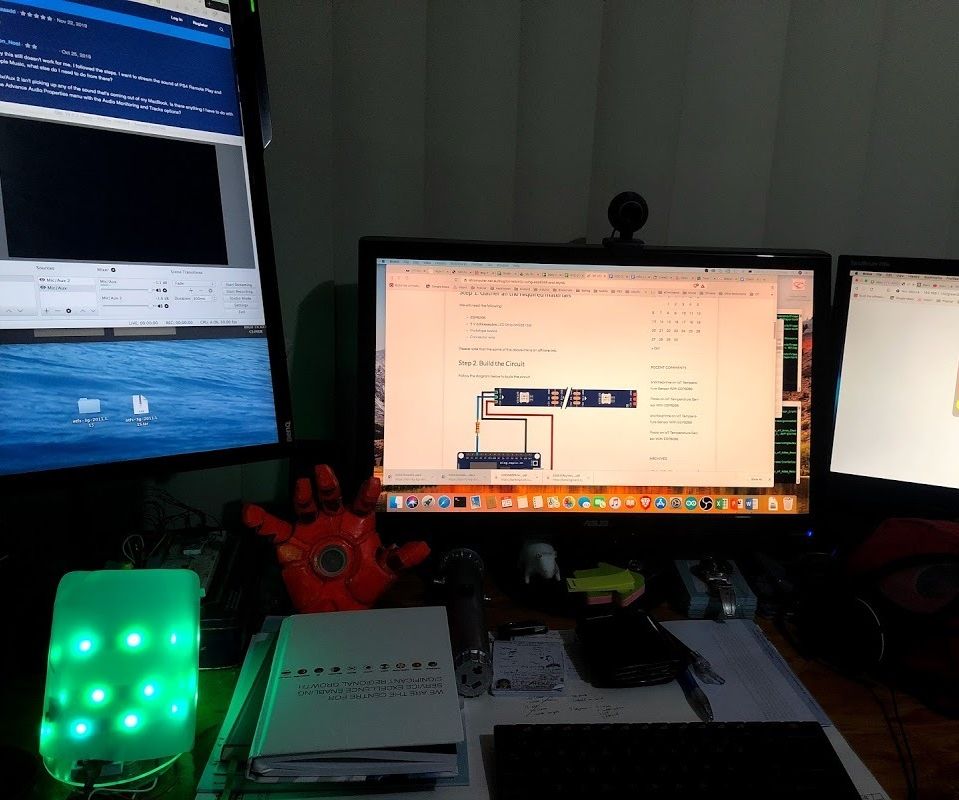 Work From Home Status Indicator 5 Steps Instructables Work From Home Status Indicator 5 Steps Instructables