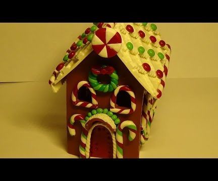  Gingerbread House Part І. Polymer Clay Tutorial