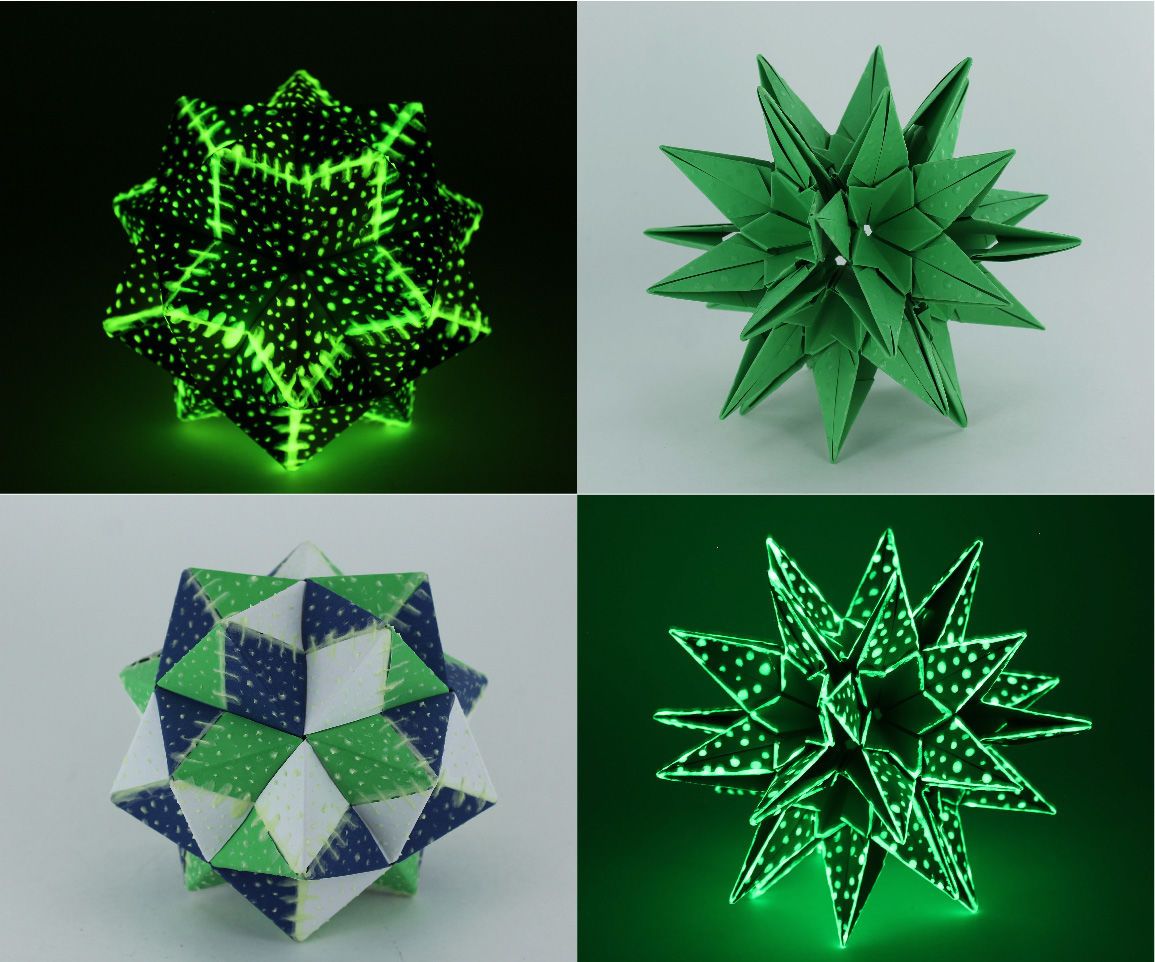 GLOW IN THE DARK - 3D FIGURES