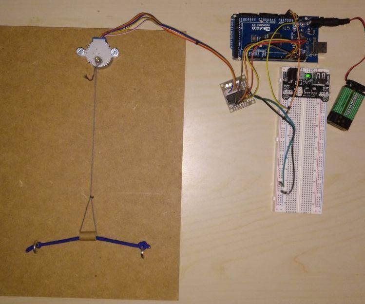 Cheap Arduino Slingshot for Dog Treats