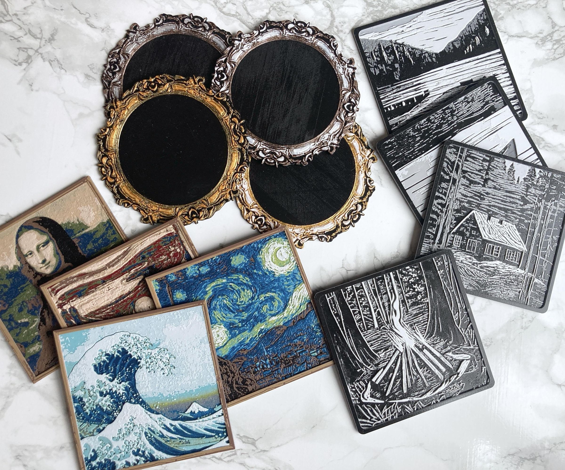 How to Make Coasters Using Hueforge