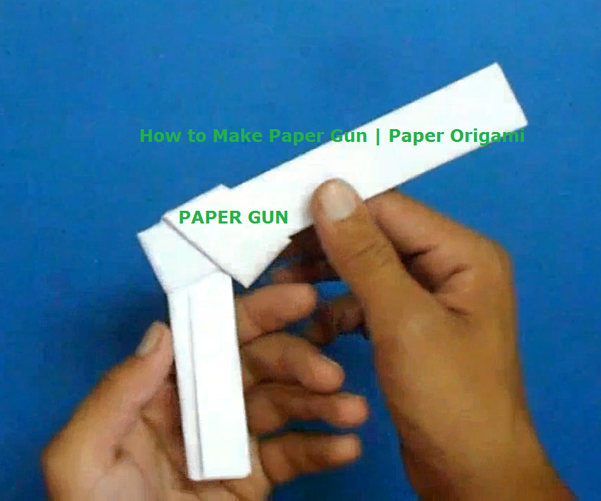 How to Make a Paper Gun | Paper Origami