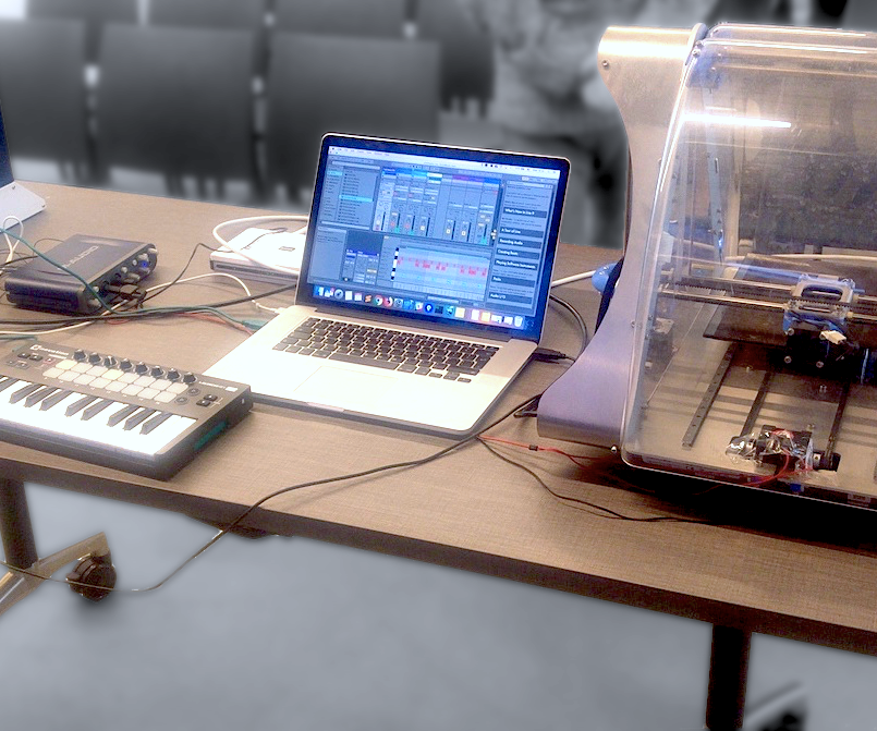 Printesizer - a 3D Printer Synthesizer
