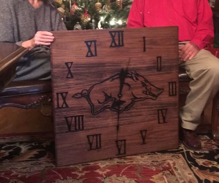 Razorback Clock