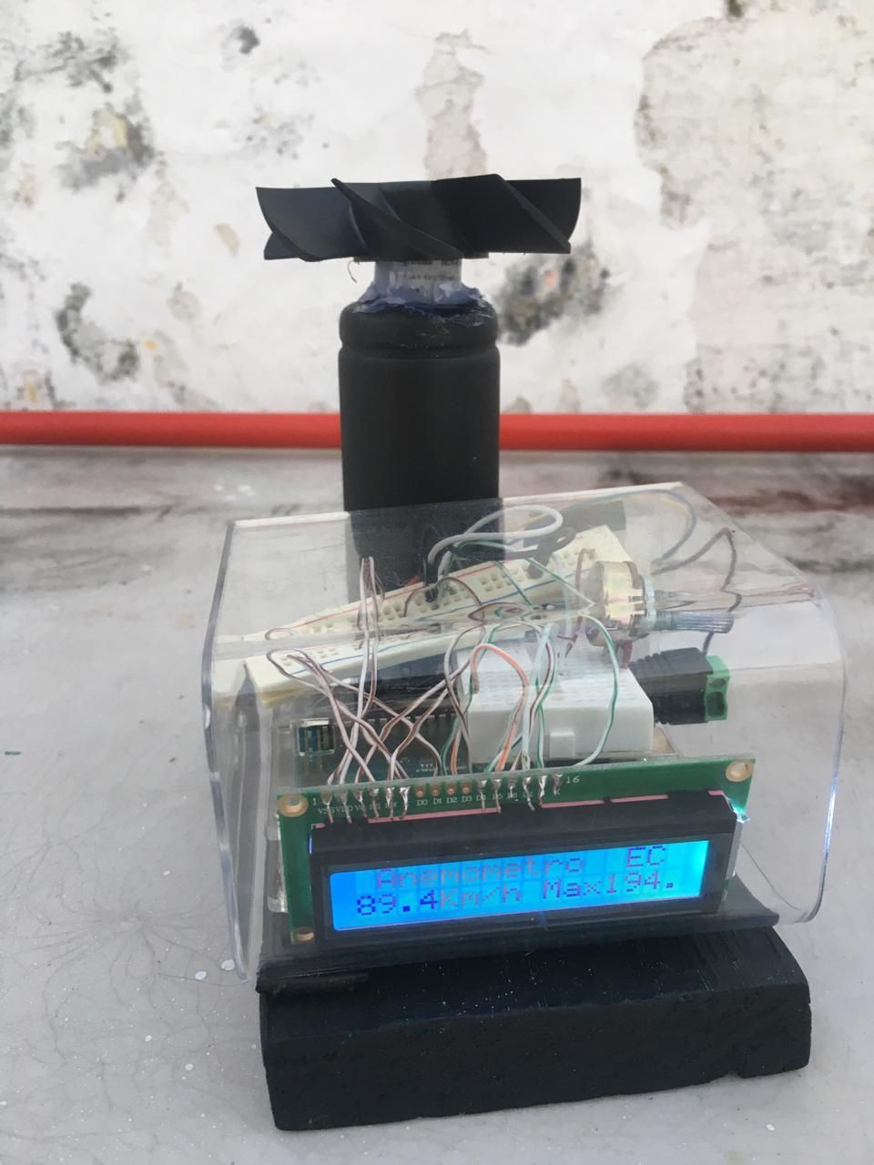 Anemmetro Jlfs2 Para Medir La Velocidad Del Viento Con Arduino Y