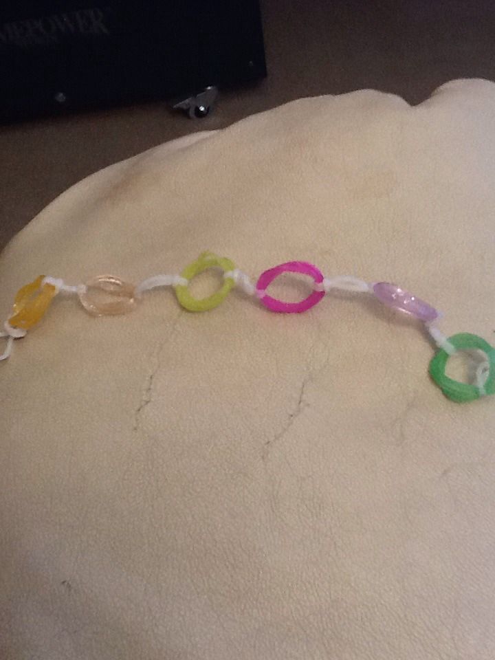 Rainbow Loom Os and Dashes