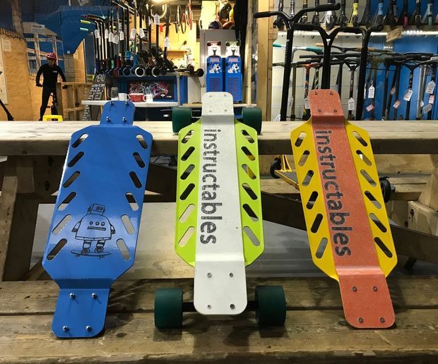 DIY Sheet Metal Skateboard