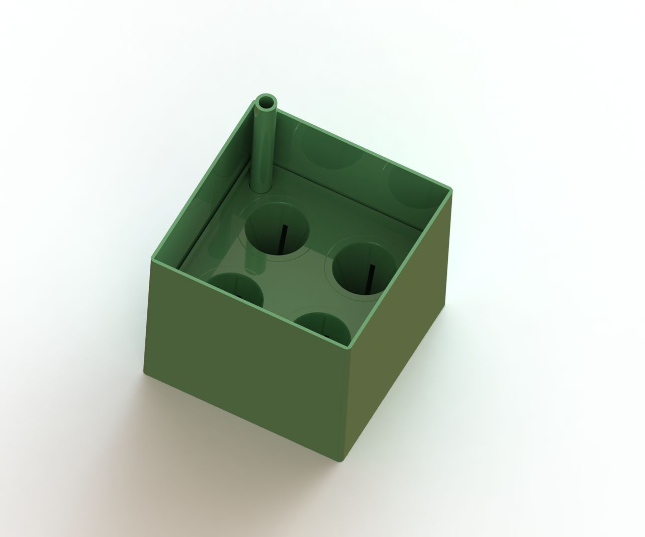 3D Printed Self Watering Flower Tub