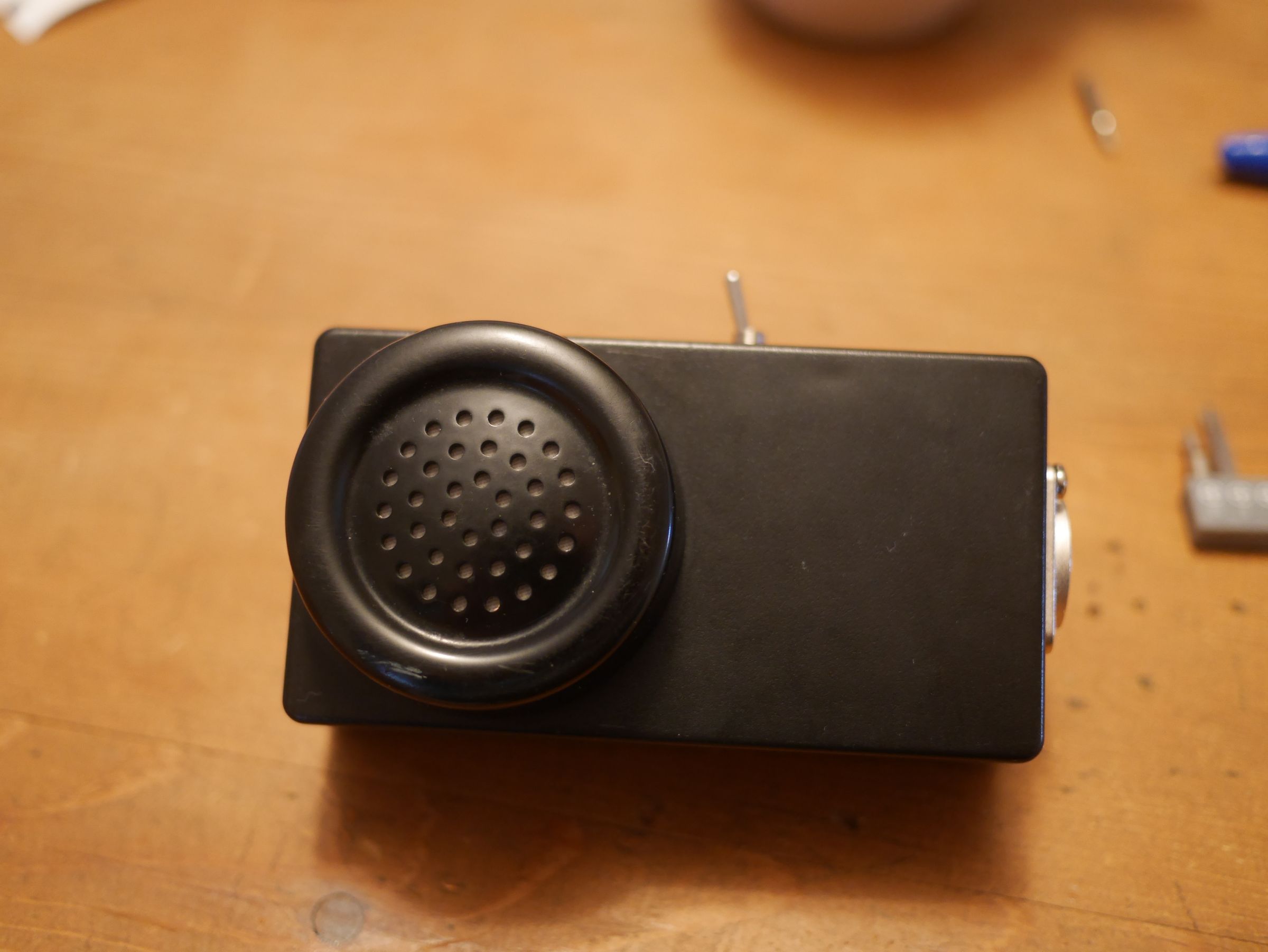 Balanced Microphone From An Old Telephone