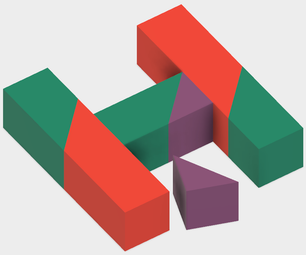 Half H Puzzle