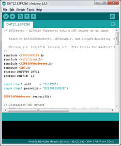 Midiendo Temperatura Con ESP8266 Y DHT11