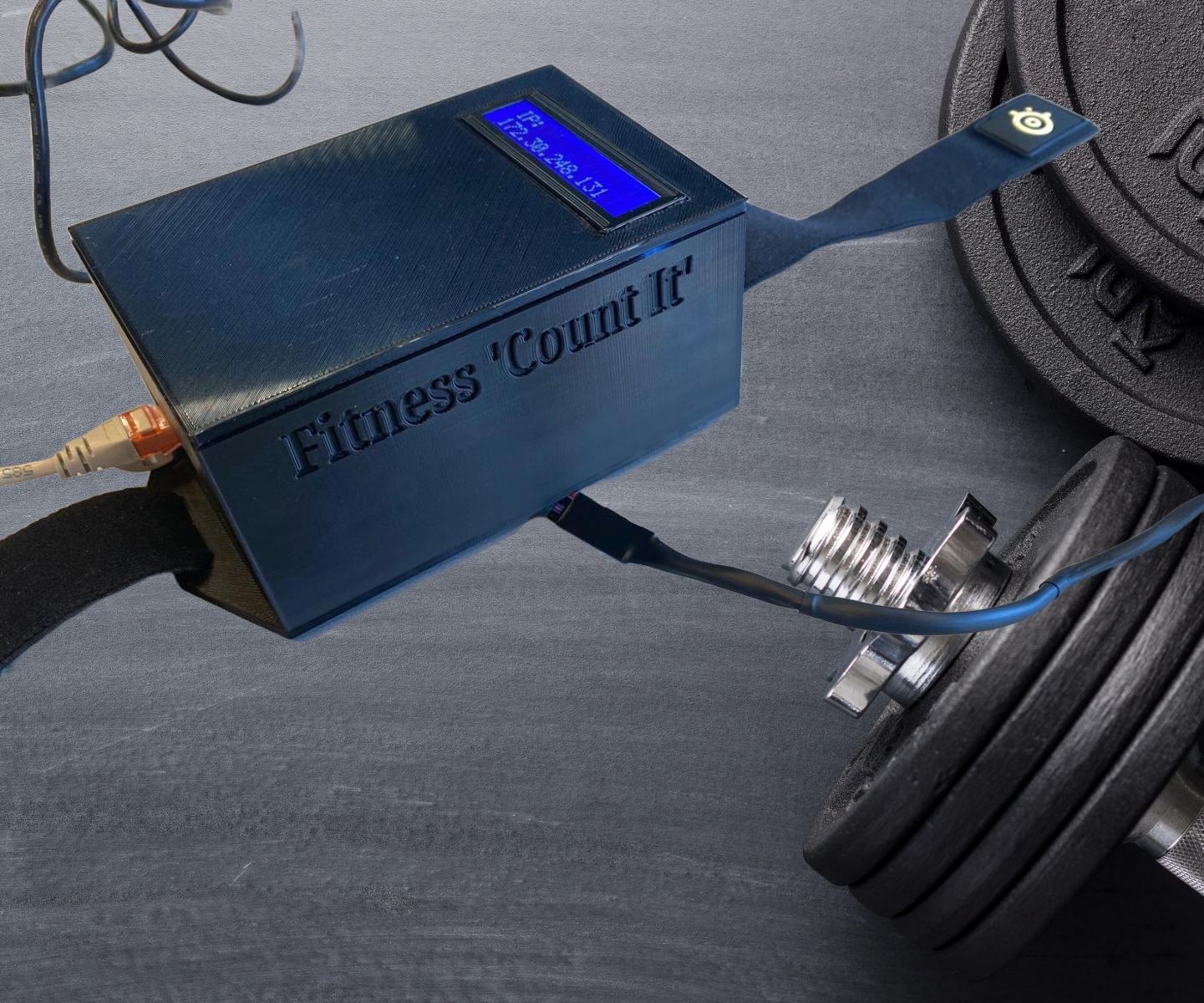 Fitness 'Count It' - Counts Repetitions and Measures Heart Rate