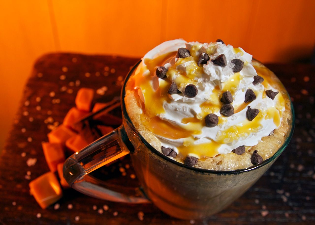 How to Make a Salted Caramel Mocha