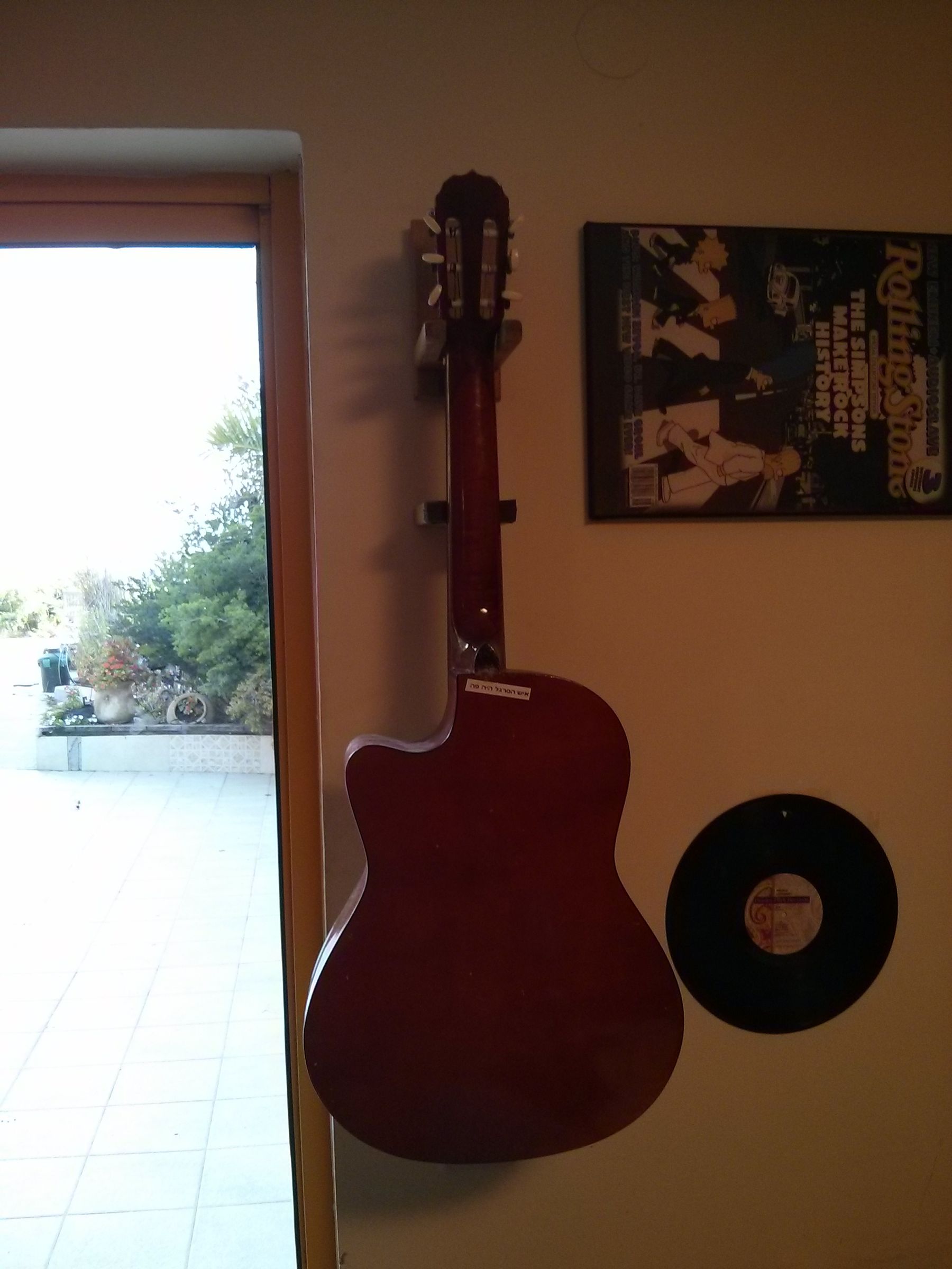 DIY Guitar Wall Hanger From Wood 3 Steps Instructables