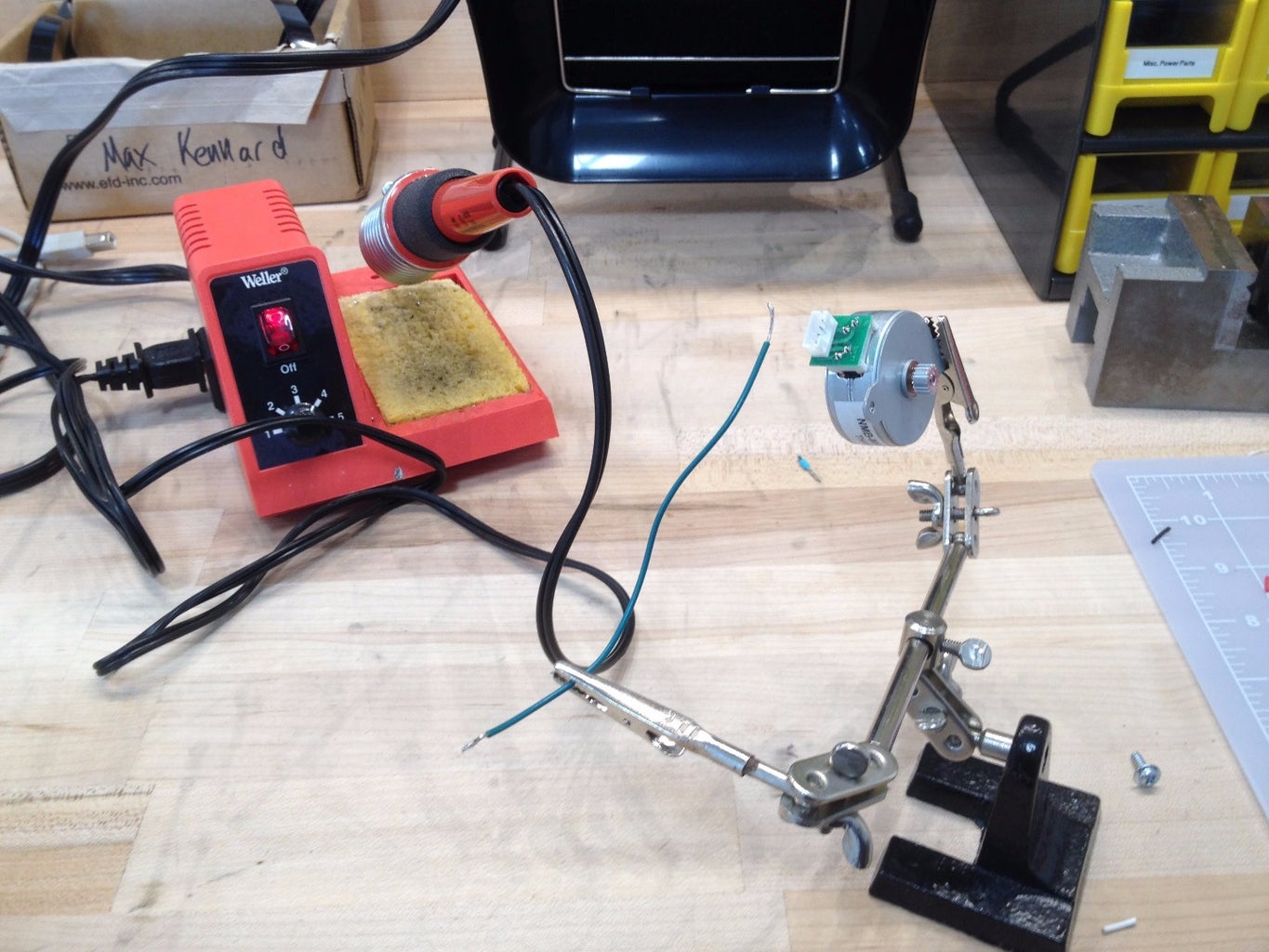 Controlling a Stepper Motor With an Arduino 8 Steps with Pictures Circuit Diagram