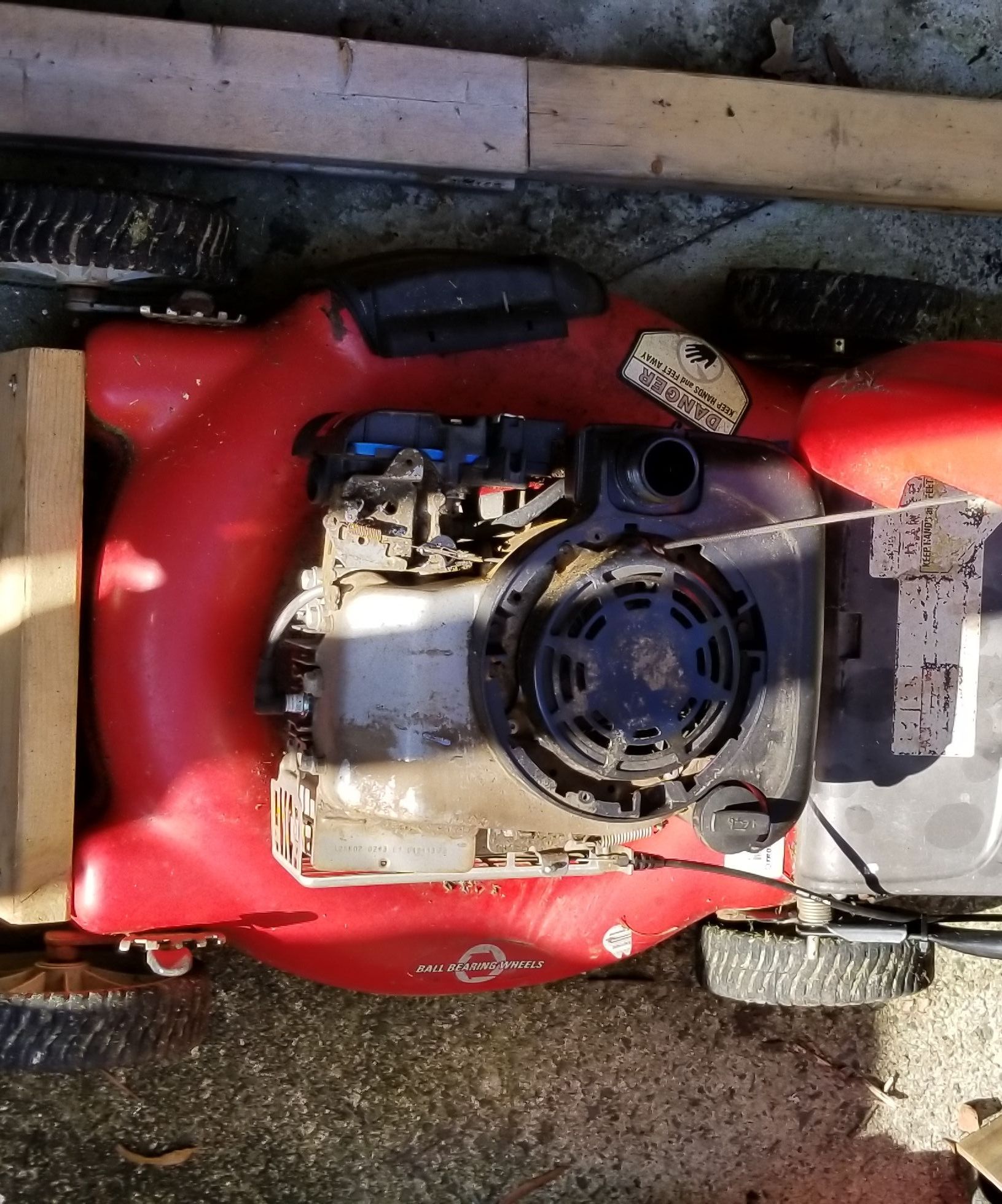 Push Lawn Mower Tune Up and Repair