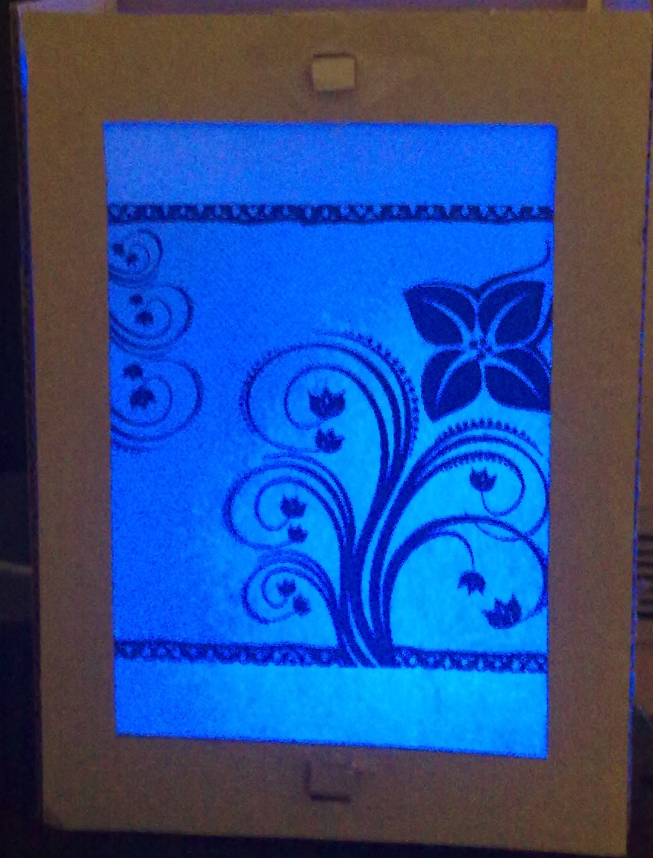 Cardboard Lamp-lantern