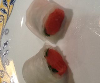 Watermelon and Chervil Sushi