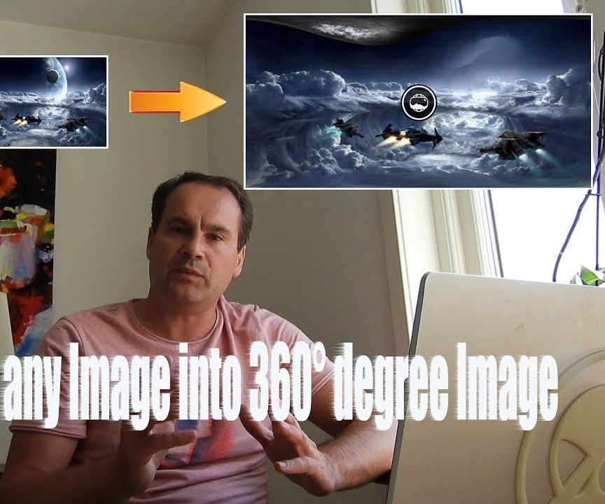 How to Convert Any ? Image Into 360° Degree Image