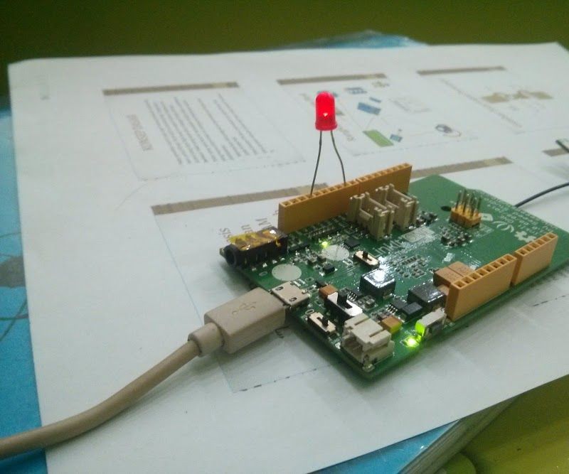 Linkit One: PWM LED