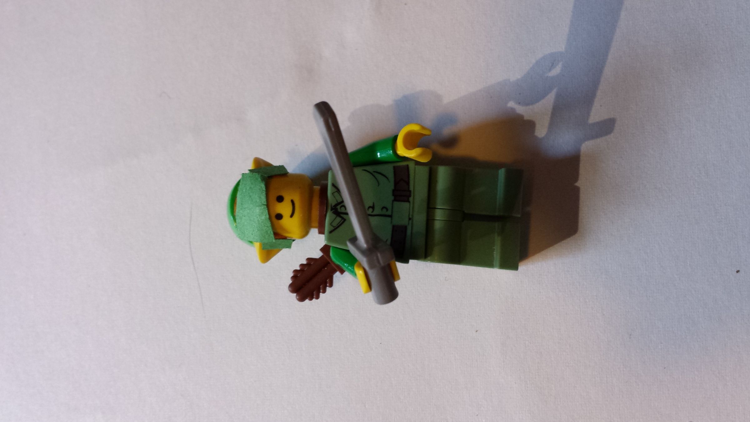 lego linck cap from legened of zelda 
