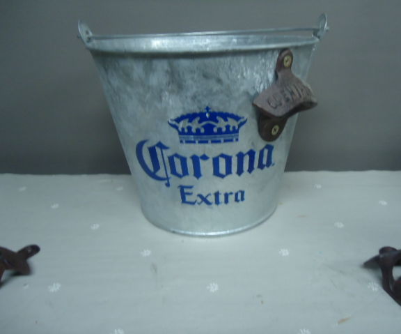 Bucket With Bottle Opener Attached