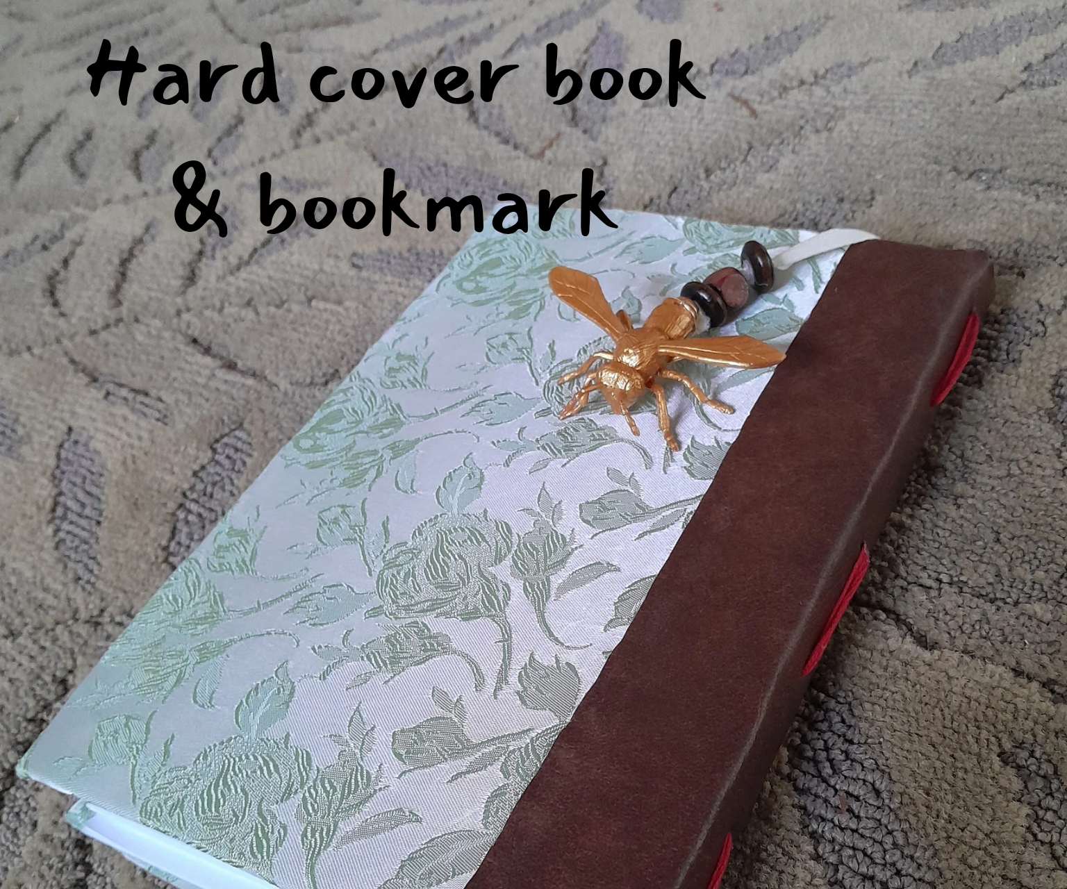 Hard-cover Book and Bookmark