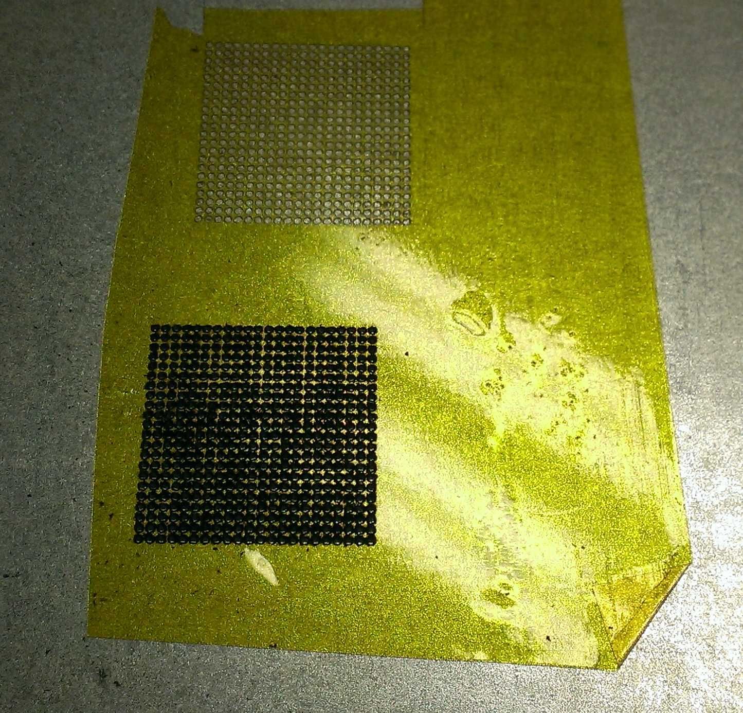 Easy BGA Alignment With LaserCut Kapton 6 Steps Instructables