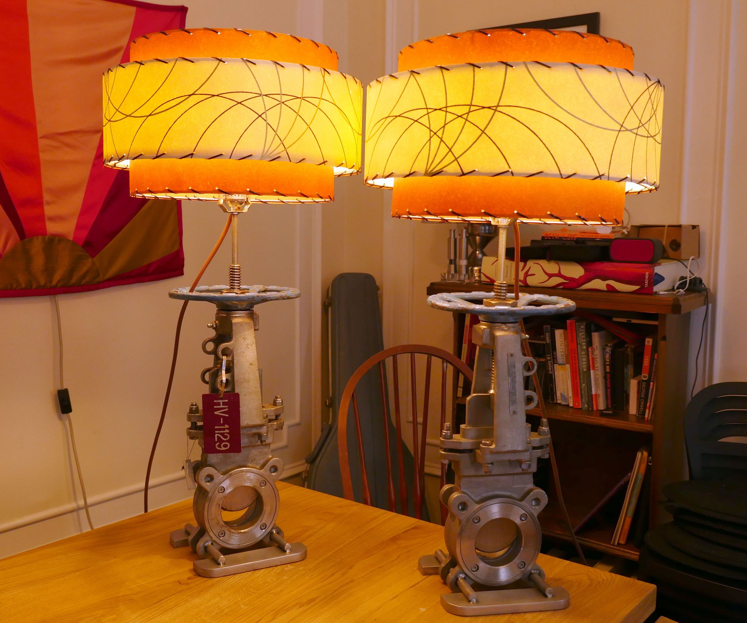 Lamps From Large Valves