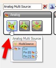 In Visuino Add Components