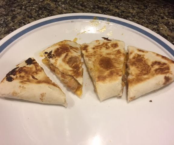Spicy Taco Bell Chicken Quesadilla 