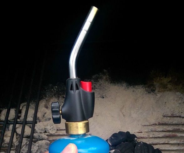 Start Your Charcoal Grill With a Propane Torch