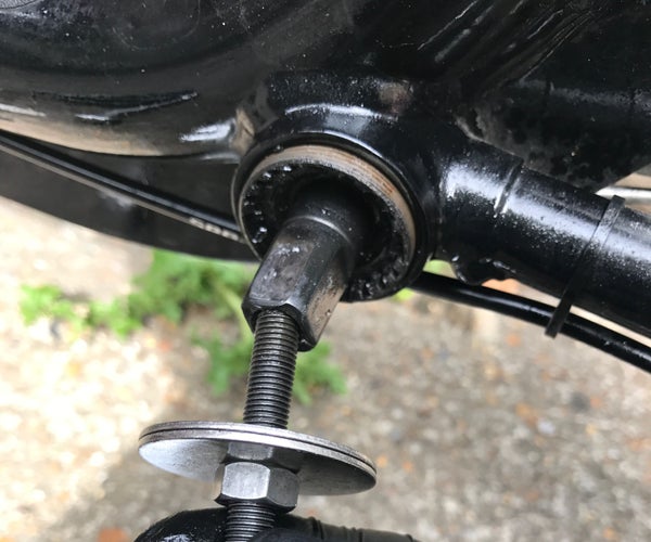 Seized Square-Taper Bottom Bracket Removal, the Knuckle-friendly Way.