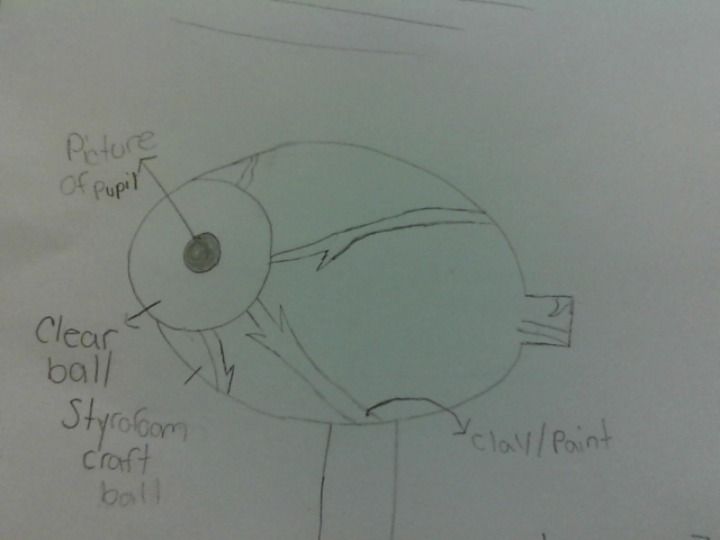 Fictional 3D Eyemodel