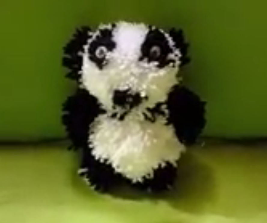 DIY- Craft Pom Pom Teddy Bear 
