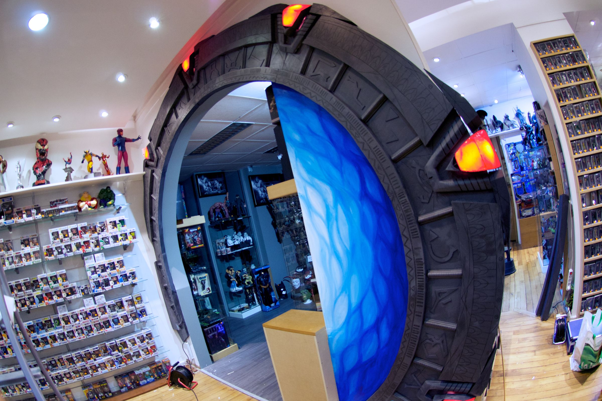 STARGATE SG1 Props for Pulp's Toys Shop at Paris