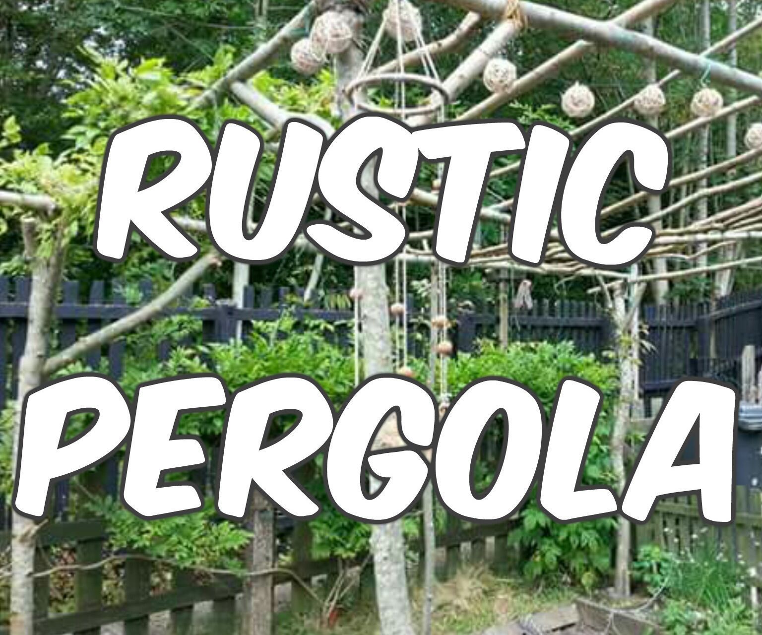 Rustic Pergola