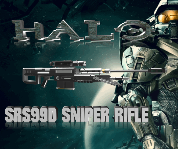 Halo - SRS99D Sniper Rifle - Freedownload :)
