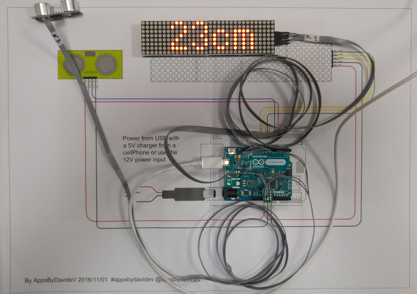 Rangefinder for Garage Parking With Arduino : 4 Steps (with Pictures ...