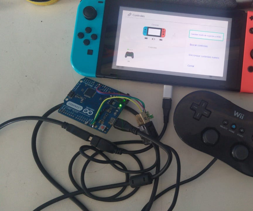 Como Usar Un WII Pro Controller Con Una Switch -hackeada.