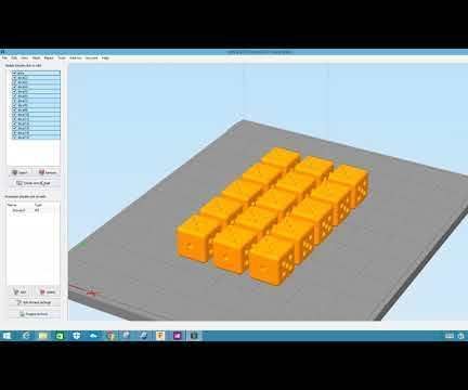 3D Printed Loaded Dice - Teaching Probability