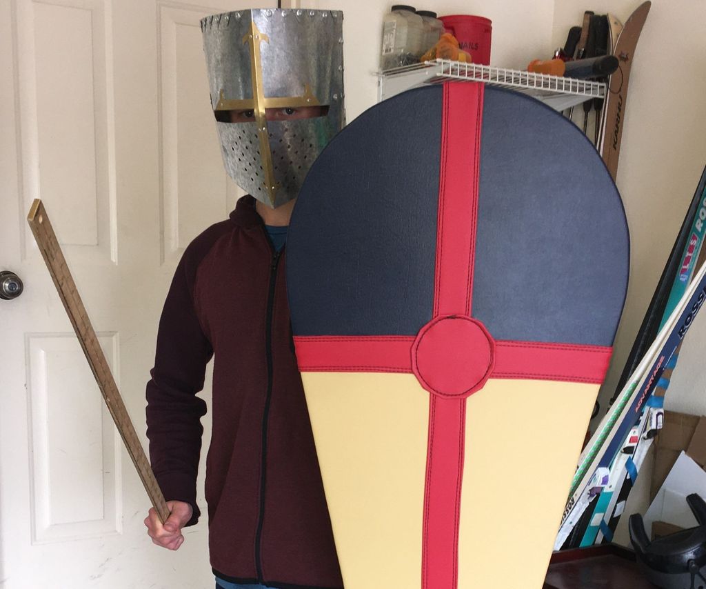 Kite Shield 8 Steps Instructables