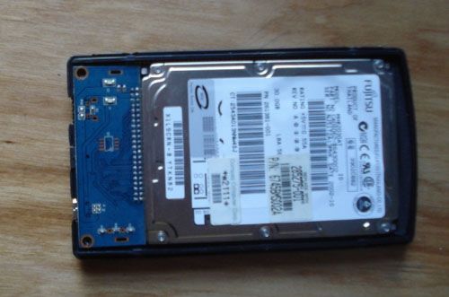 External Media Drive: mounting in enclosure & formatting as FAT32