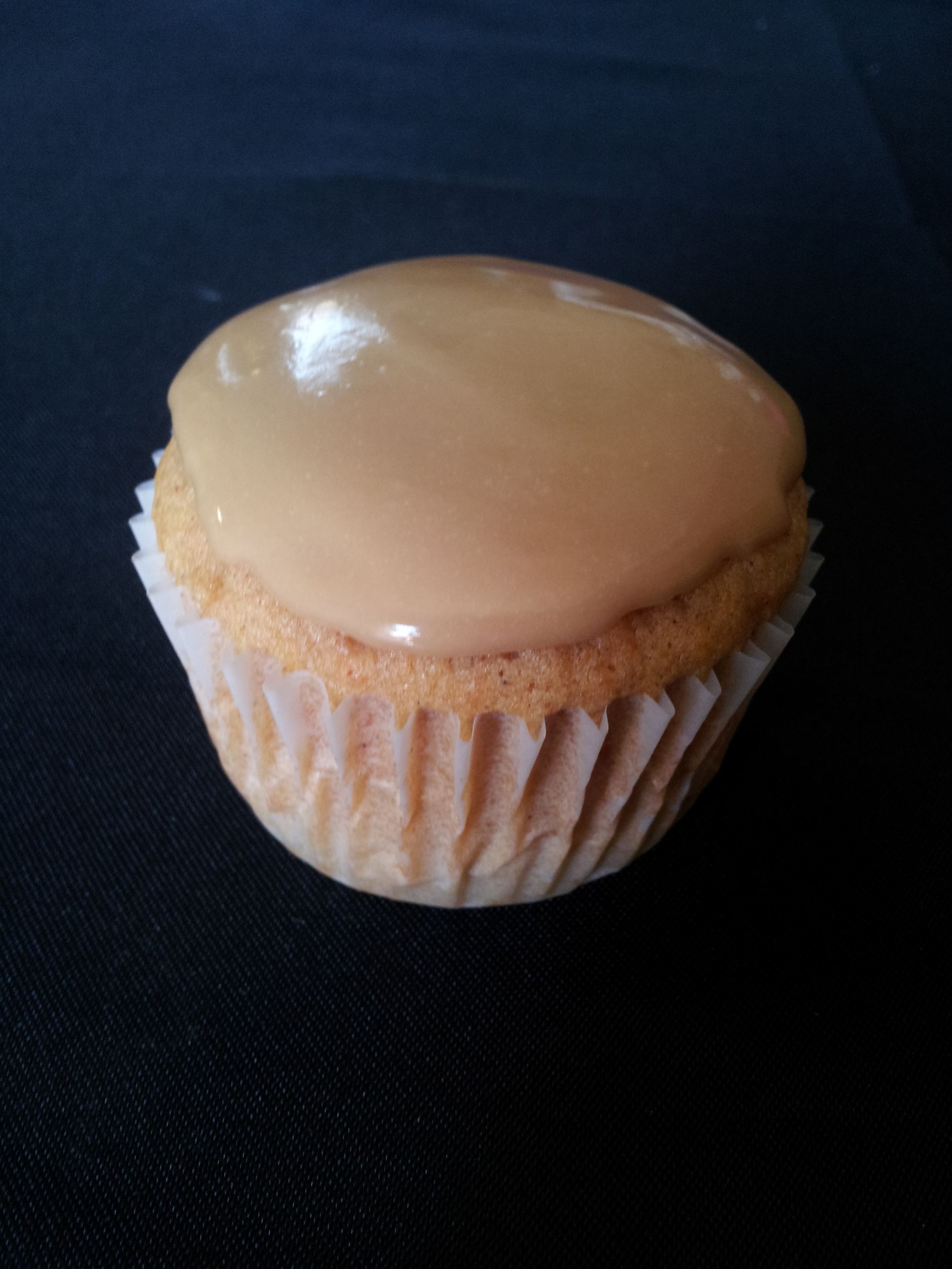 Maple Glazed Sweet Potato & Brown Sugar Cupcakes With Bacon (or Not)