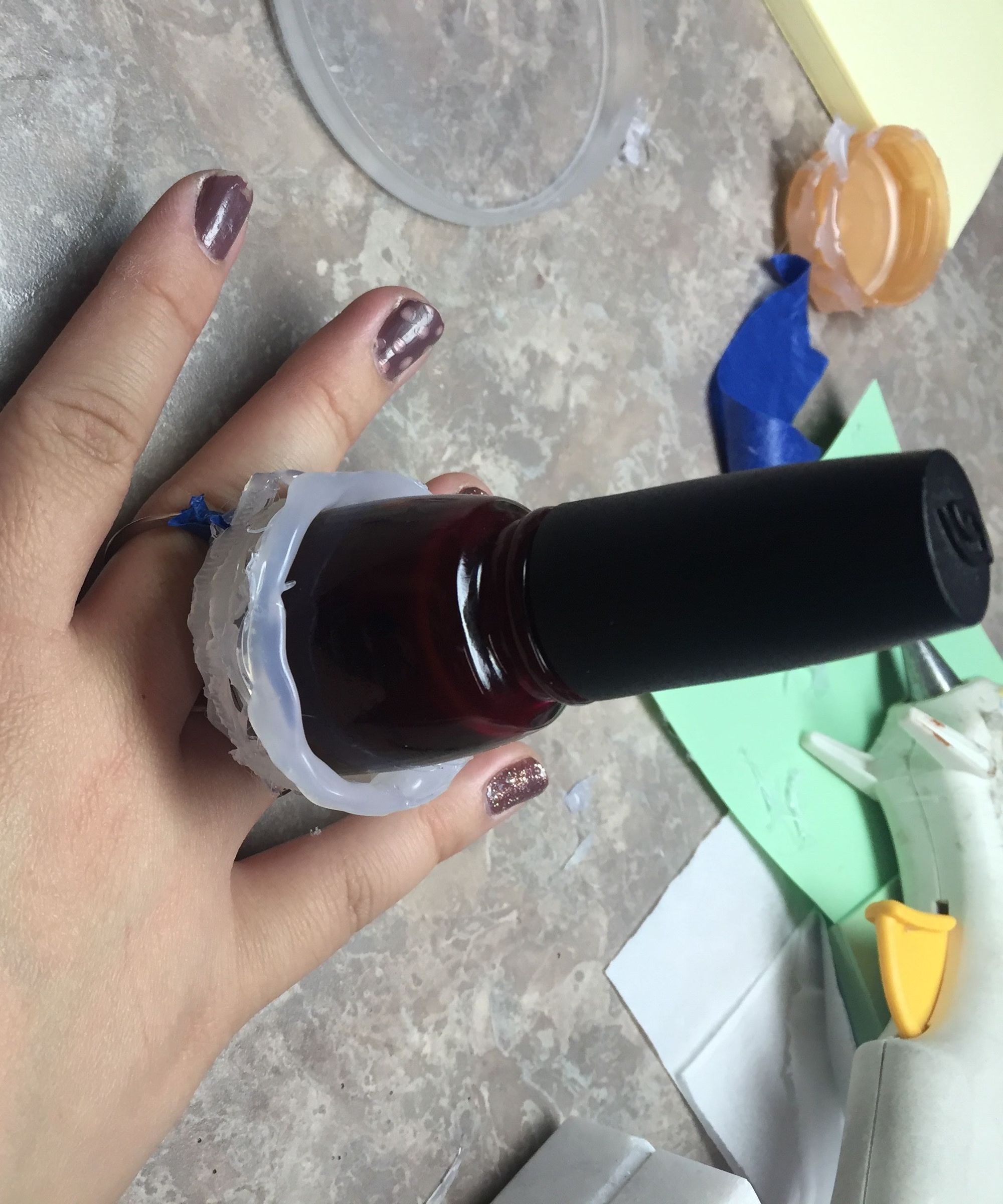 Nail Polish Bottle Ring
