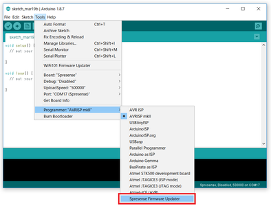 Setting Up Sony Spresense on the Arduino IDE