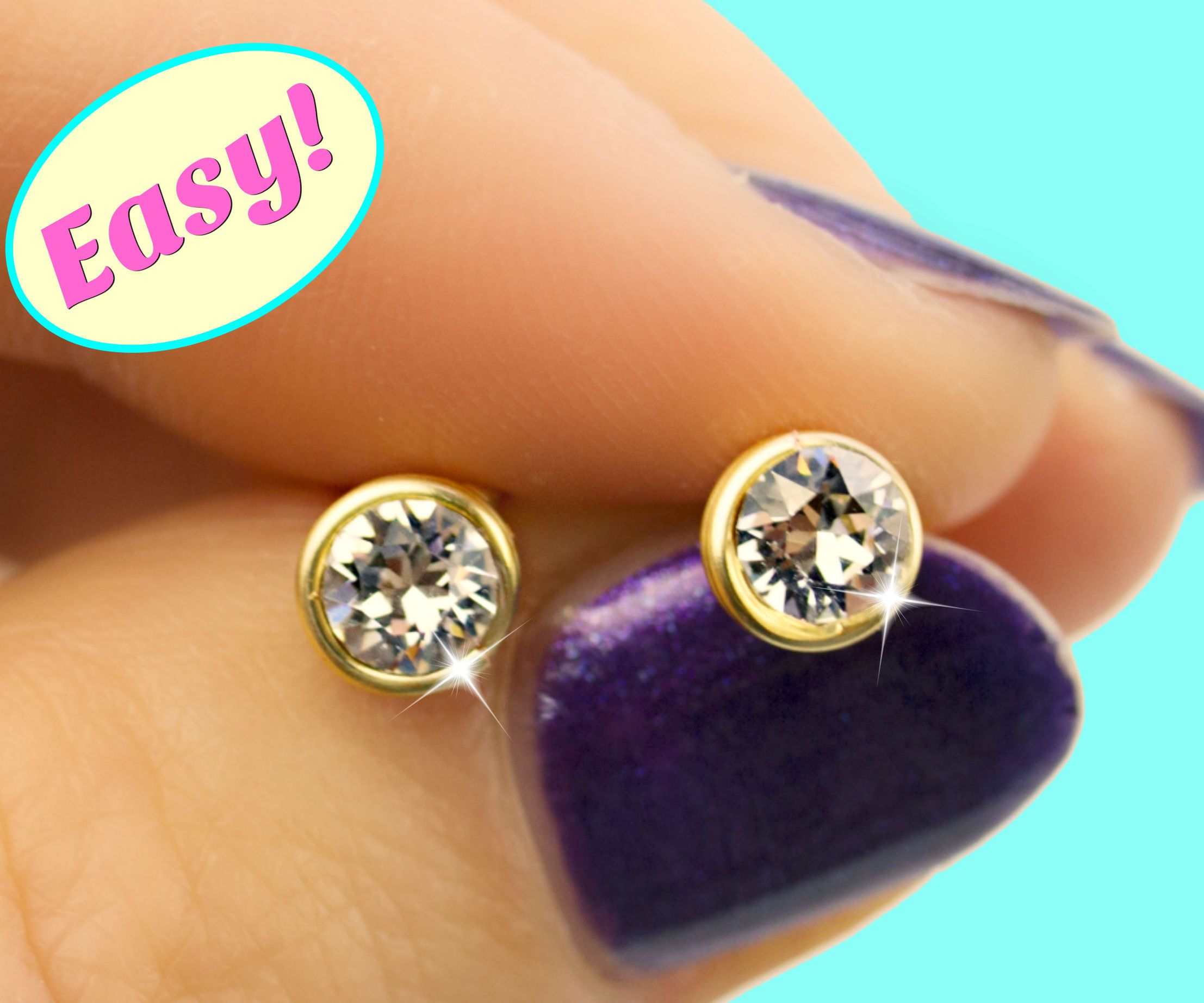 DIY Earrings | Easy and NO TOOLS!
