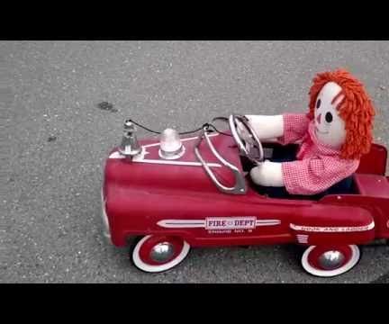 RC Vintage Fire Truck