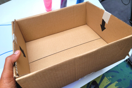 Secure the Sheet in a Box